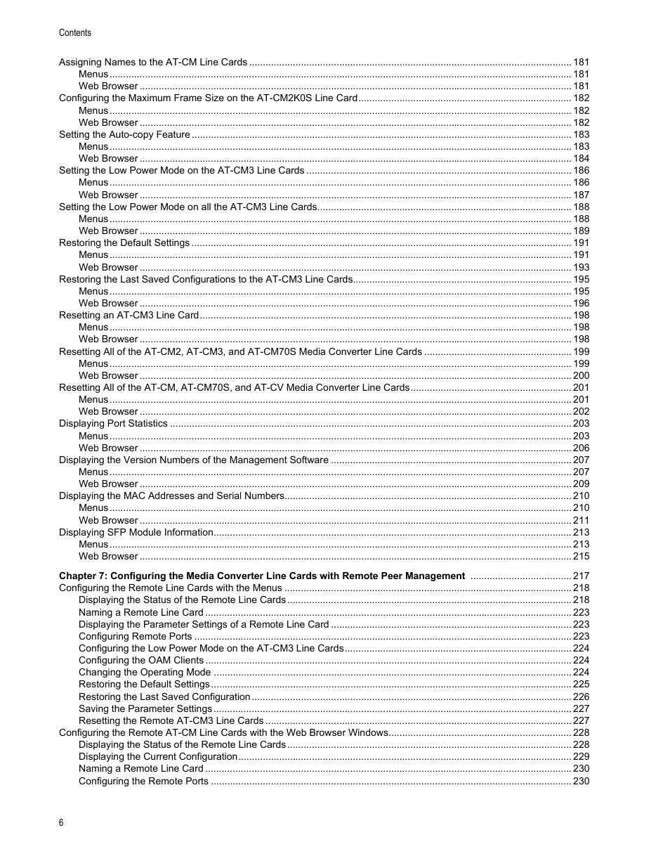 Allied Telesis AT-S102 User Manual | Page 6 / 374