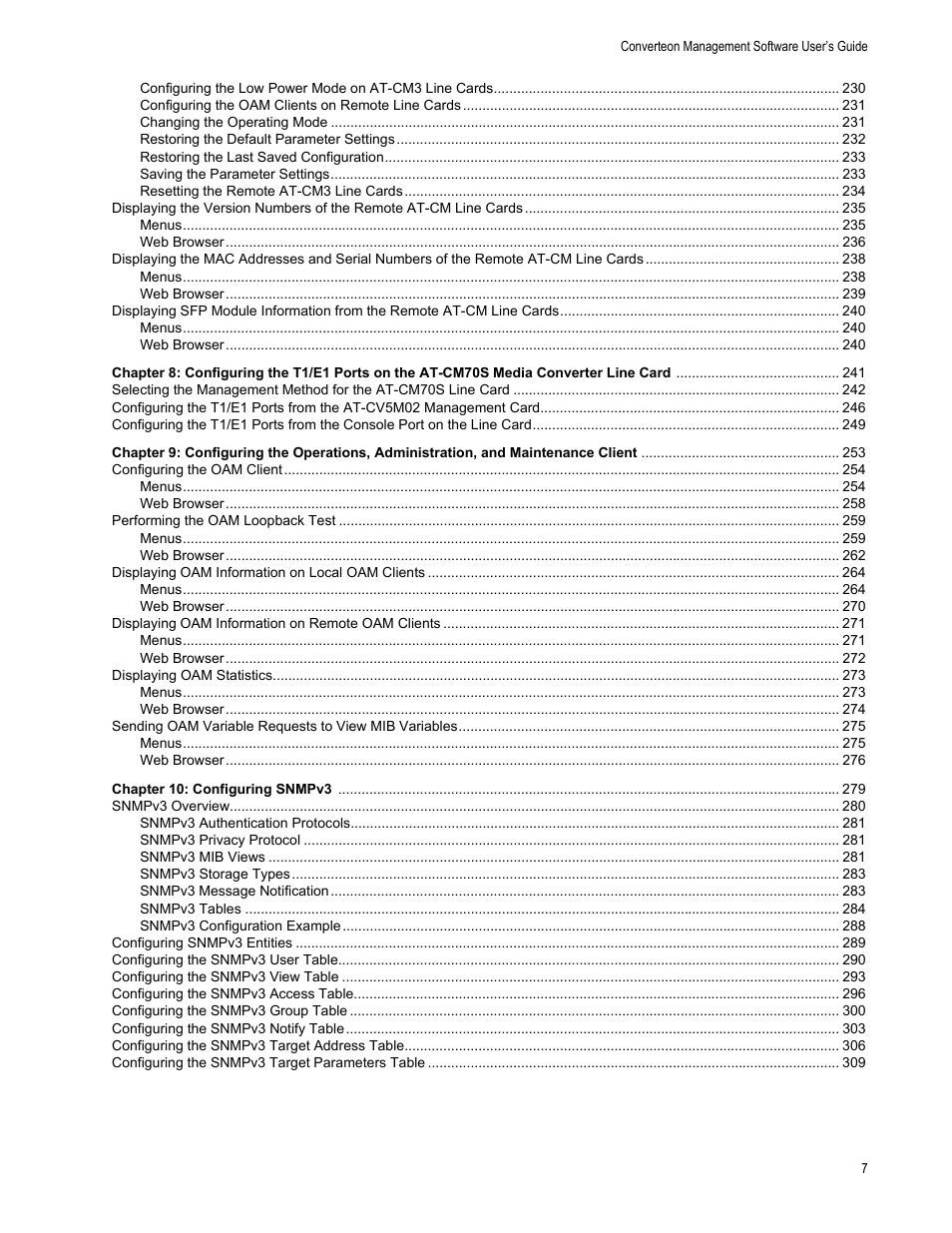 Allied Telesis AT-S102 User Manual | Page 7 / 374