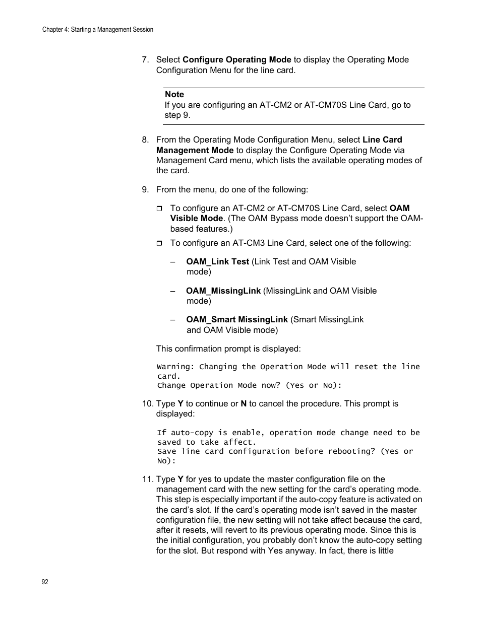 Allied Telesis AT-S102 User Manual | Page 92 / 374