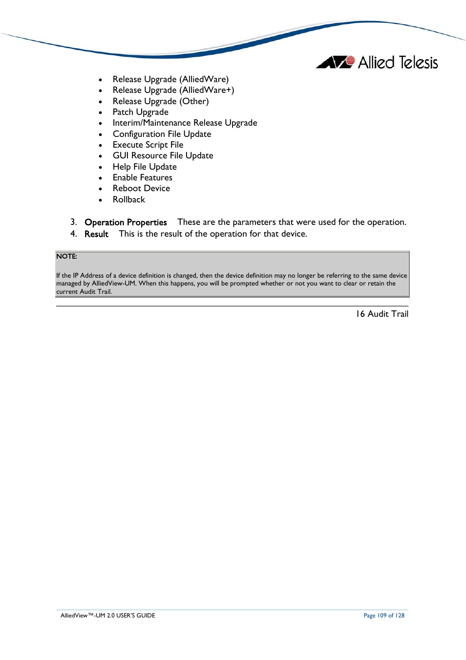 Allied Telesis AlliedView-UM 2.0 User Manual | Page 109 / 128