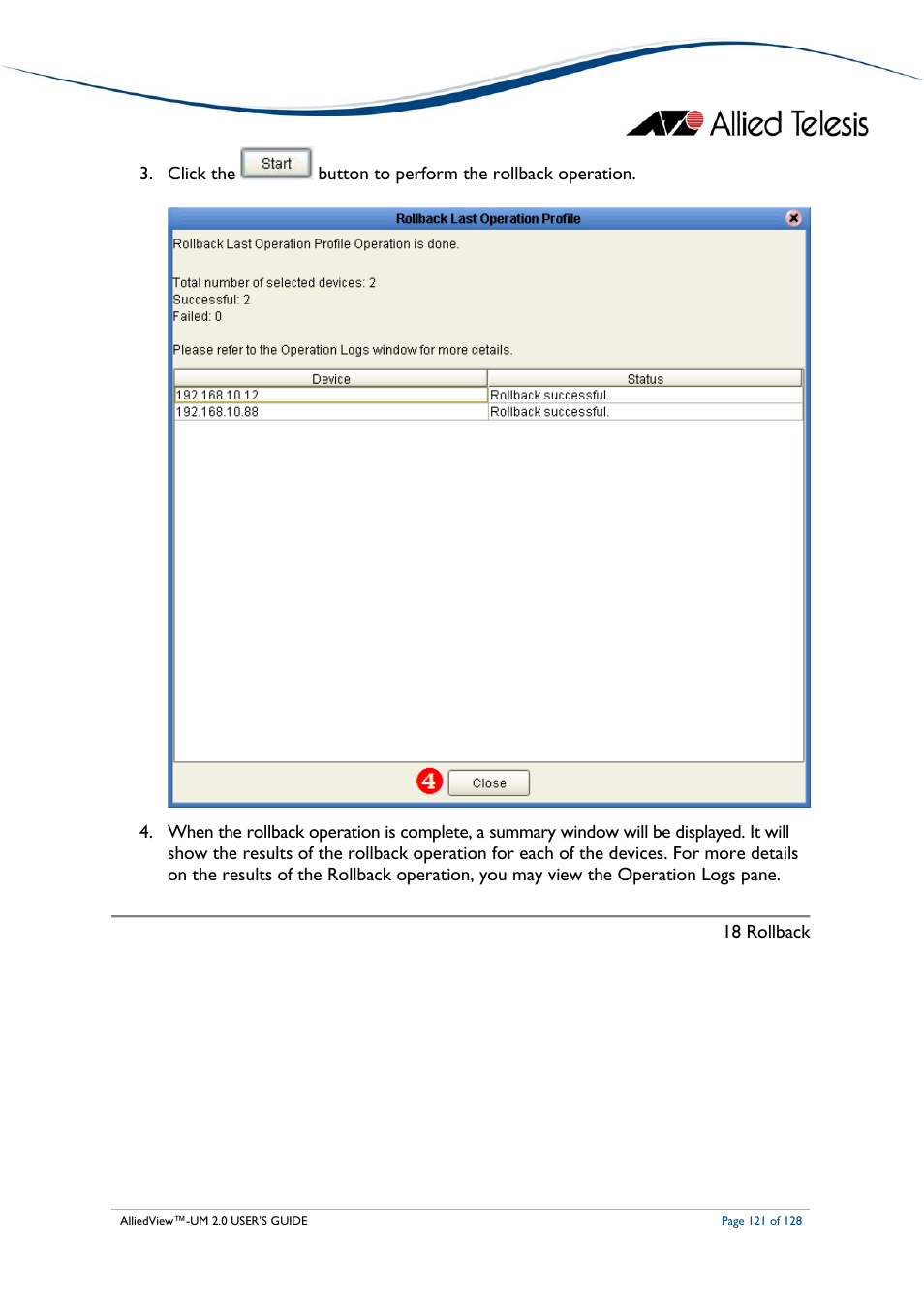 Allied Telesis AlliedView-UM 2.0 User Manual | Page 121 / 128