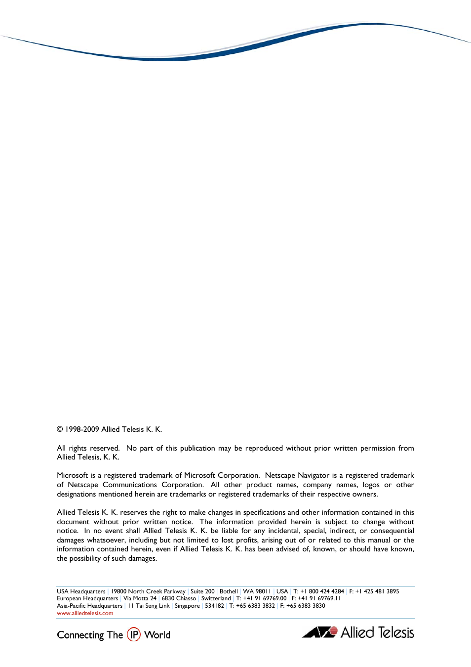 Allied Telesis AlliedView-UM 2.0 User Manual | Page 128 / 128