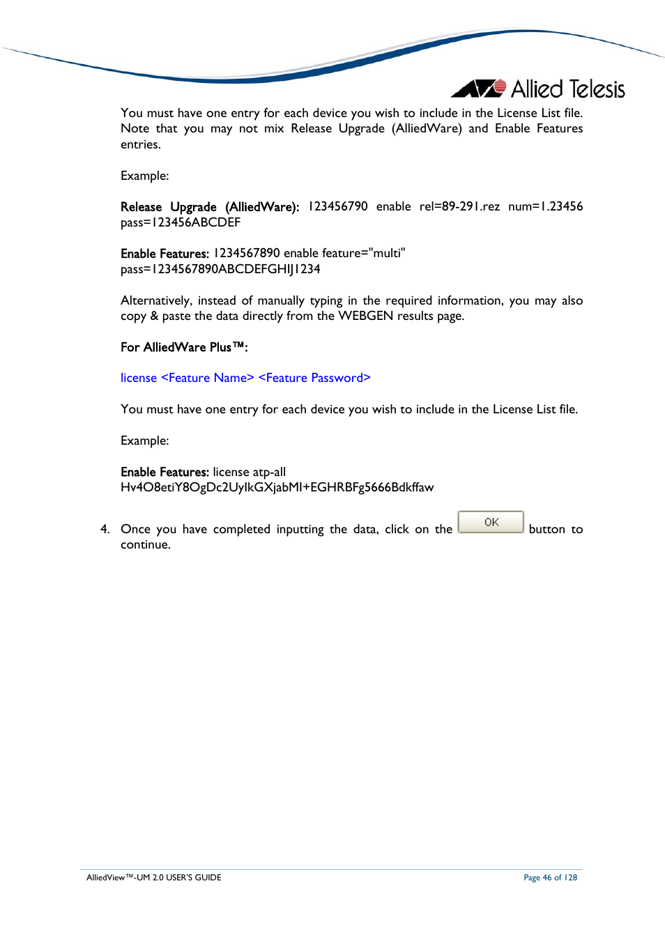 Allied Telesis AlliedView-UM 2.0 User Manual | Page 46 / 128