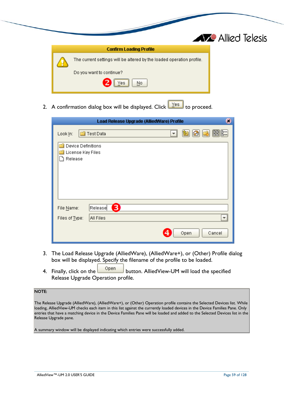 Allied Telesis AlliedView-UM 2.0 User Manual | Page 59 / 128