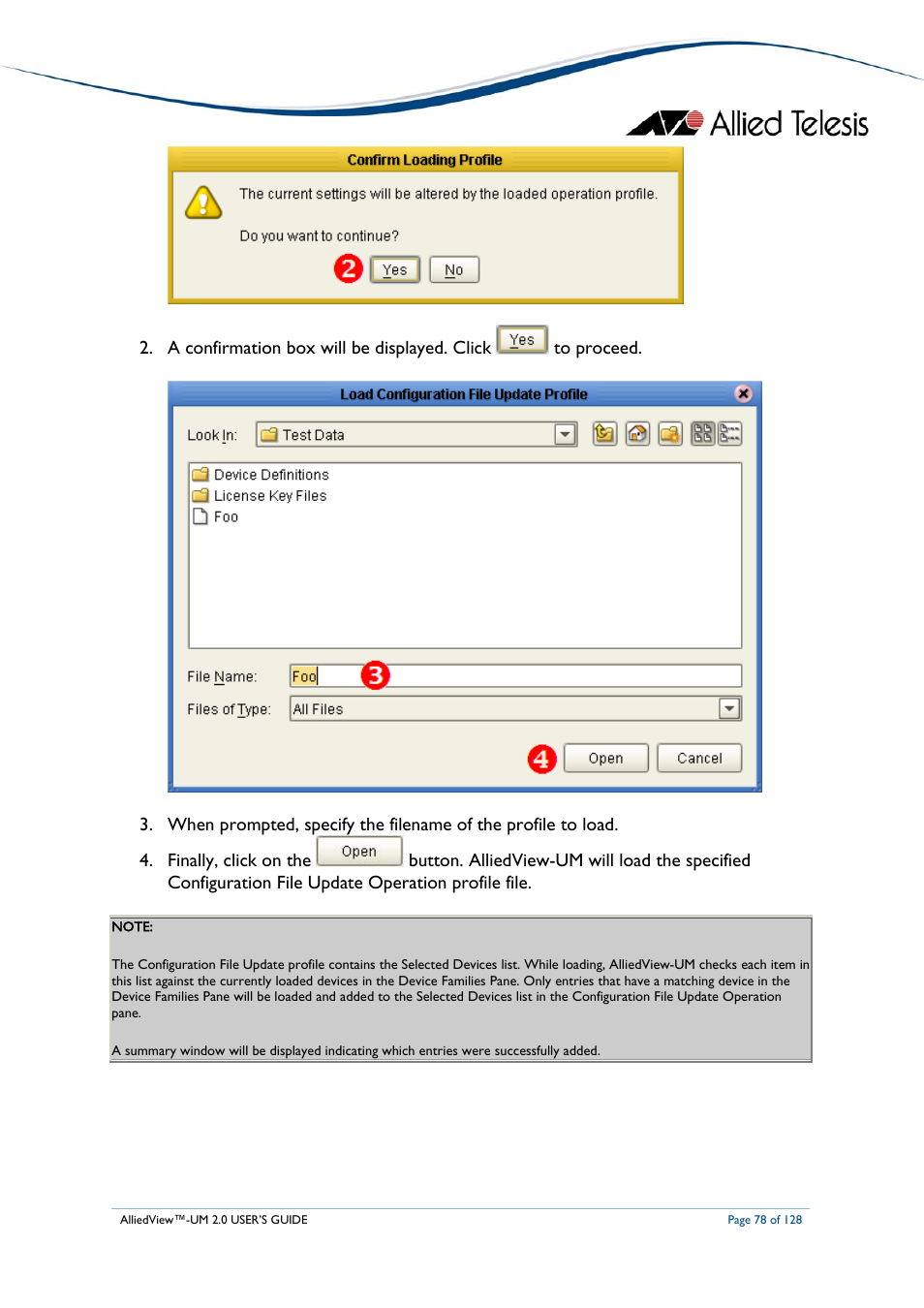 Allied Telesis AlliedView-UM 2.0 User Manual | Page 78 / 128