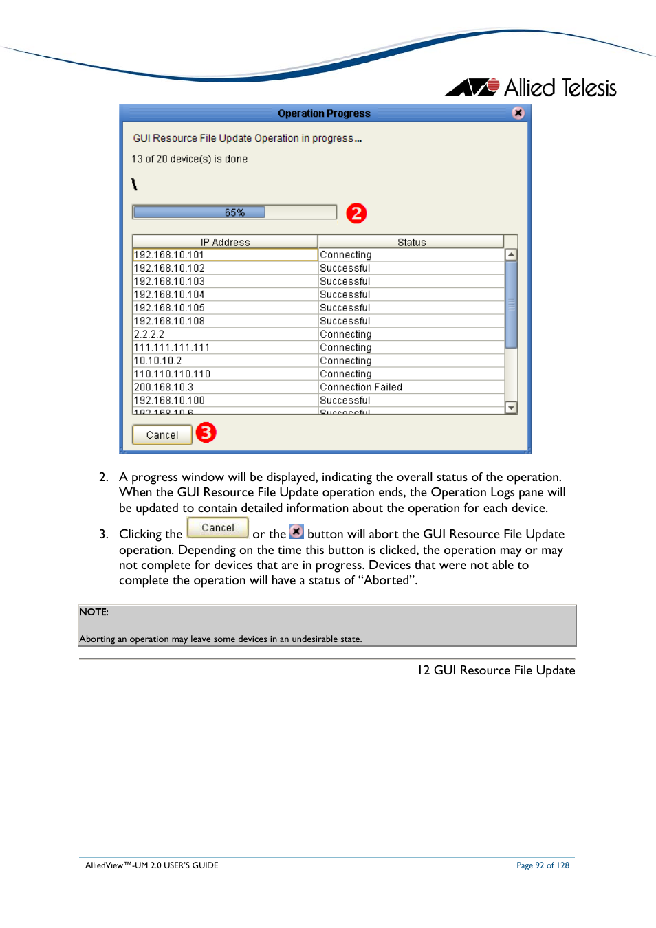 Allied Telesis AlliedView-UM 2.0 User Manual | Page 92 / 128