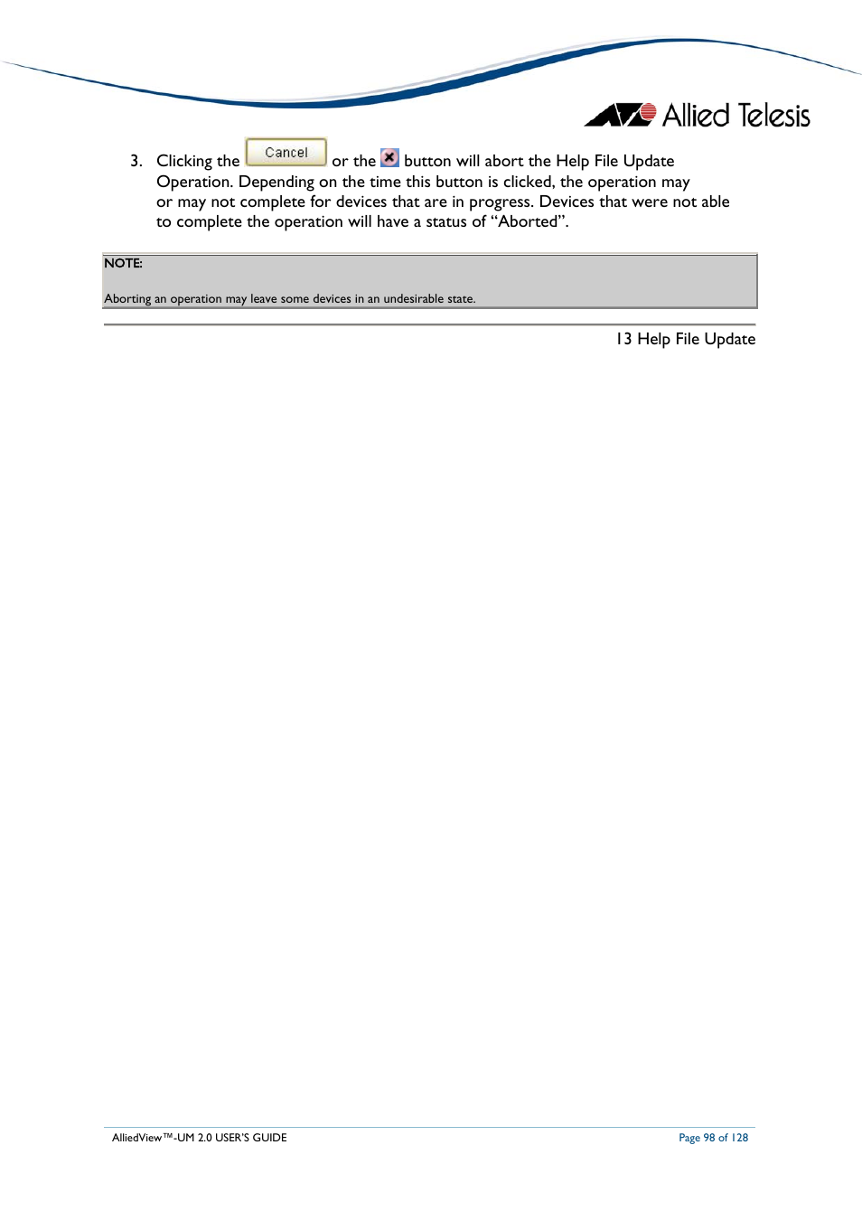 Allied Telesis AlliedView-UM 2.0 User Manual | Page 98 / 128