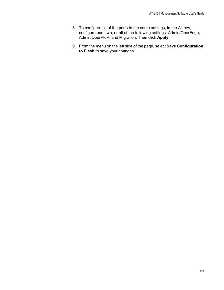 Allied Telesis AT-S101 User Manual | Page 153 / 238