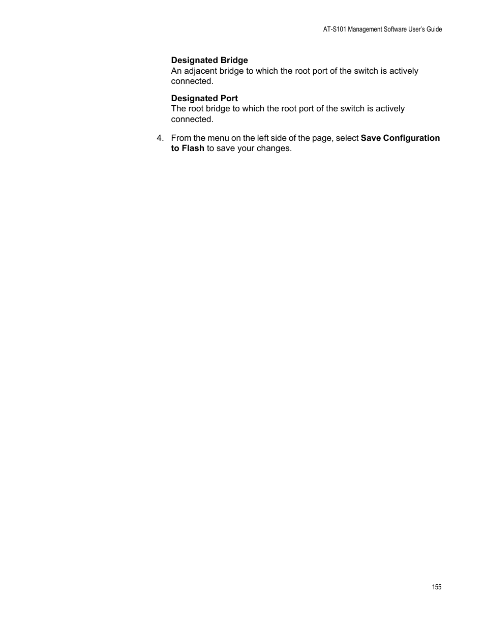 Allied Telesis AT-S101 User Manual | Page 155 / 238