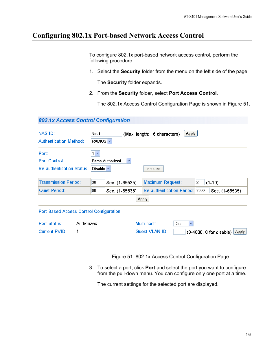 Allied Telesis AT-S101 User Manual | Page 165 / 238