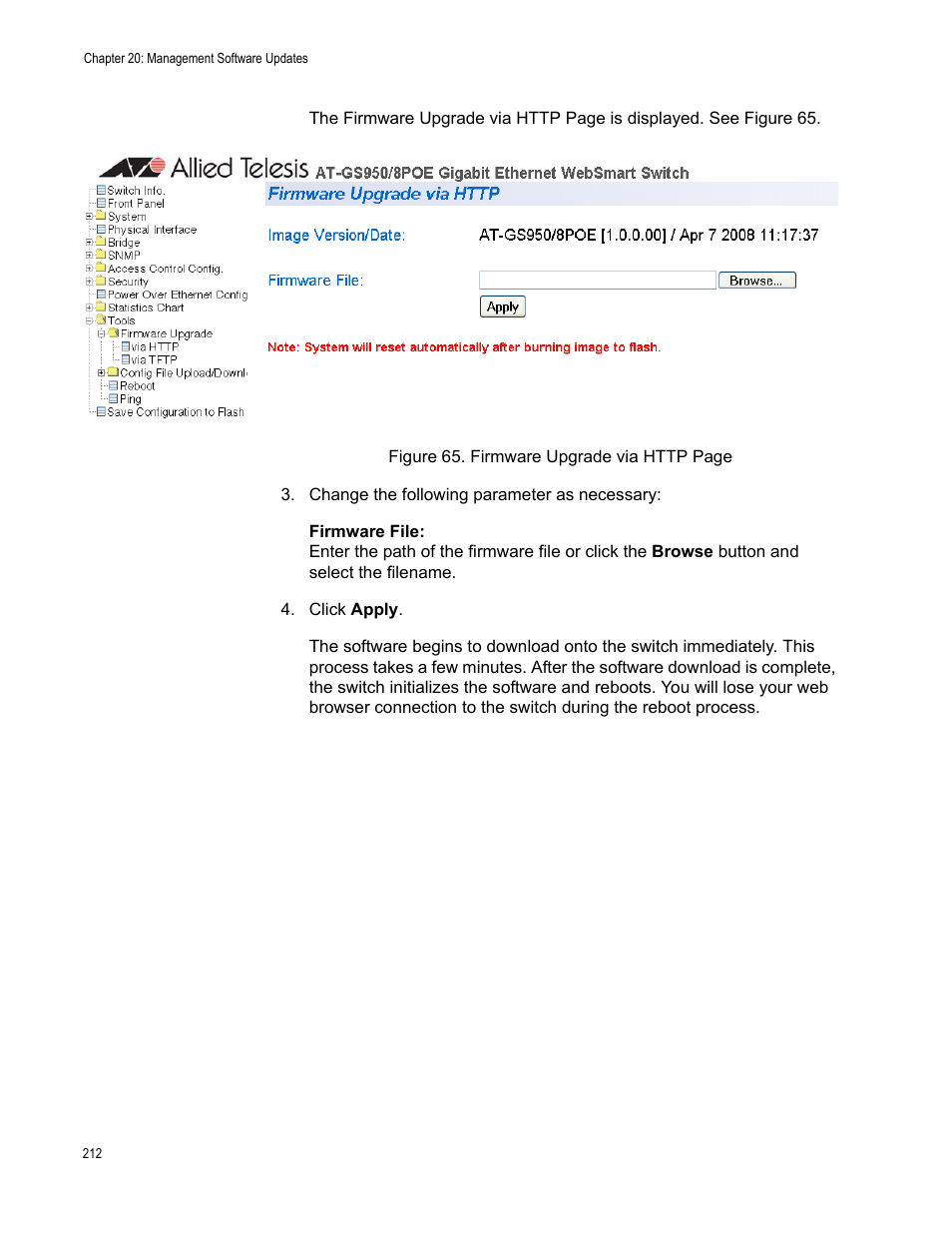 Allied Telesis AT-S101 User Manual | Page 212 / 238