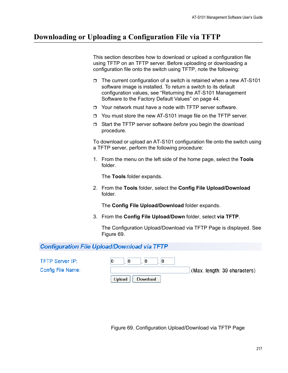 Allied Telesis AT-S101 User Manual | Page 217 / 238