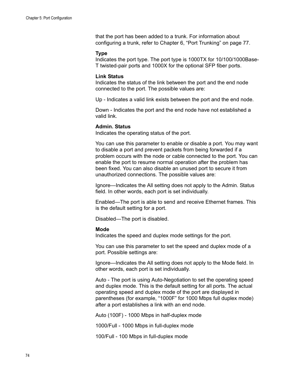 Allied Telesis AT-S101 User Manual | Page 74 / 238