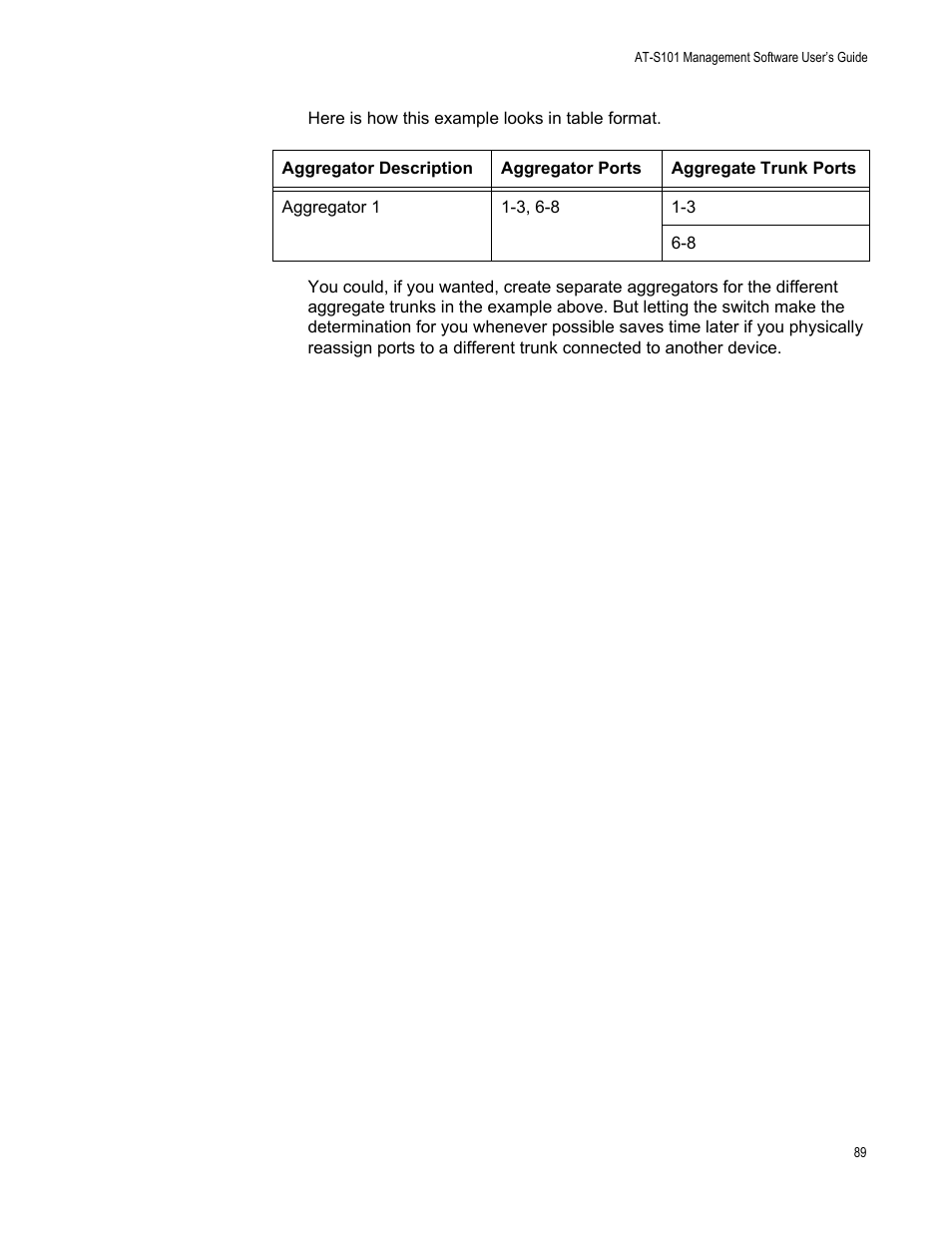 Allied Telesis AT-S101 User Manual | Page 89 / 238