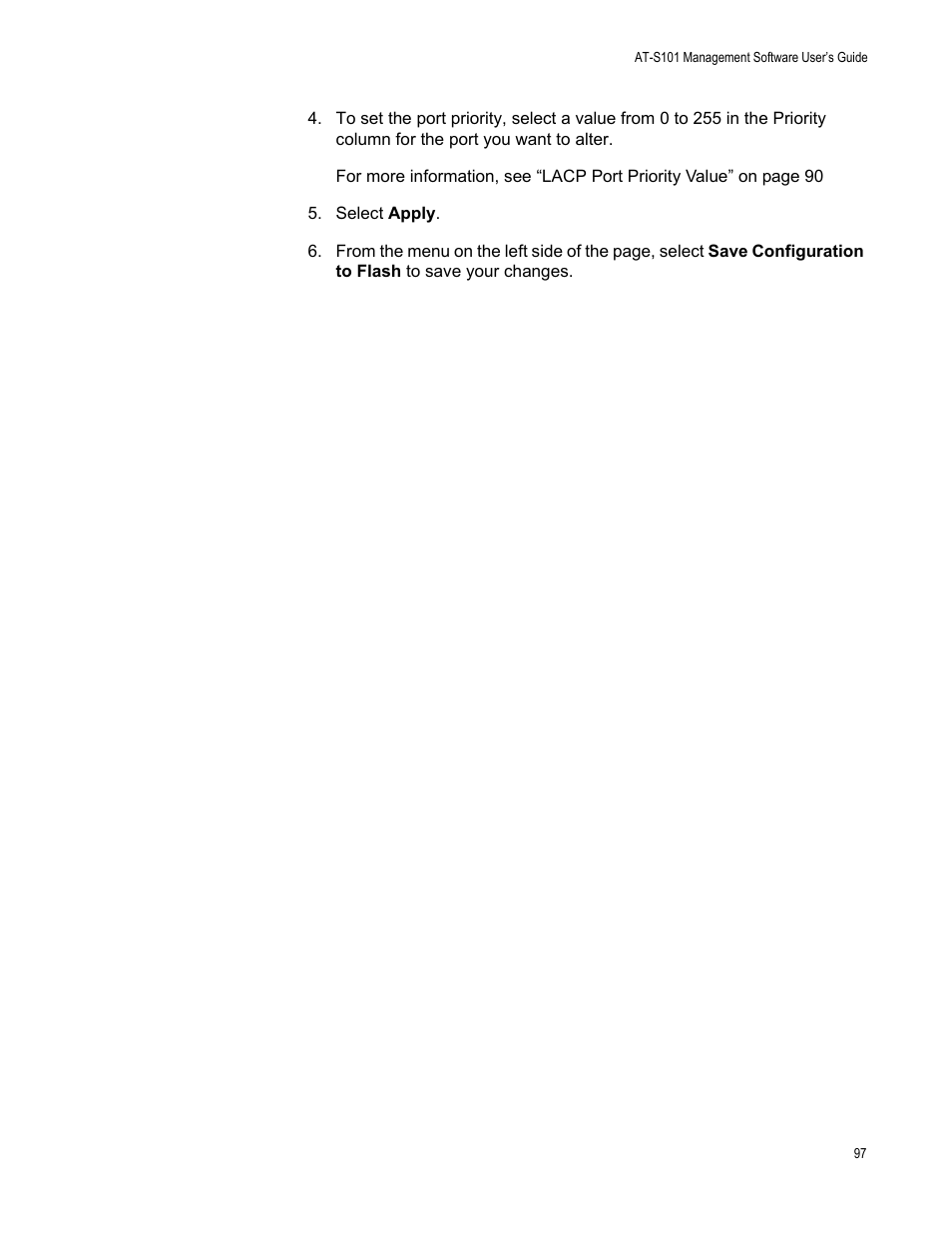 Allied Telesis AT-S101 User Manual | Page 97 / 238