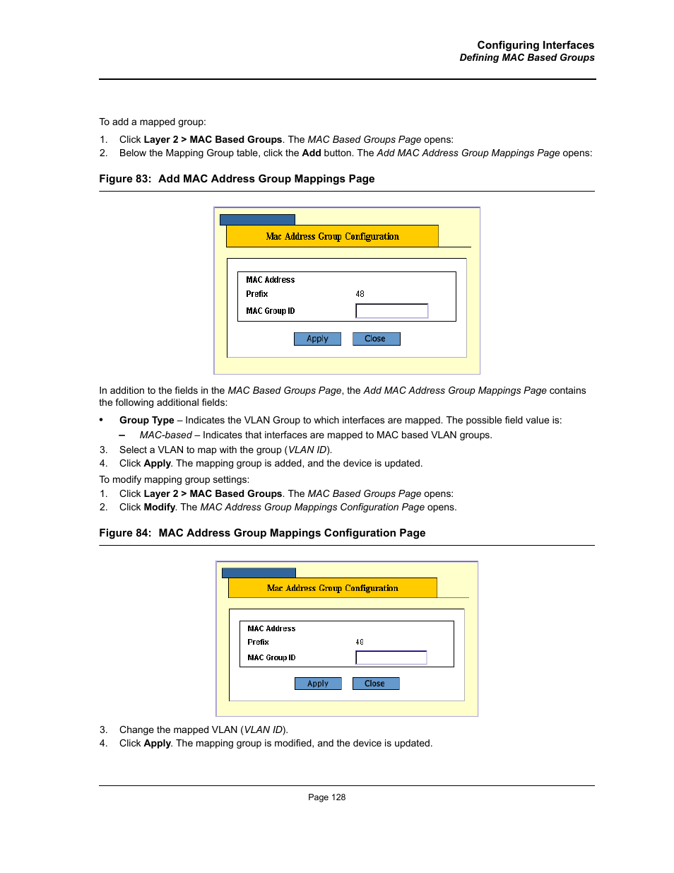 Allied Telesis AT-S94 User Manual | Page 128 / 250