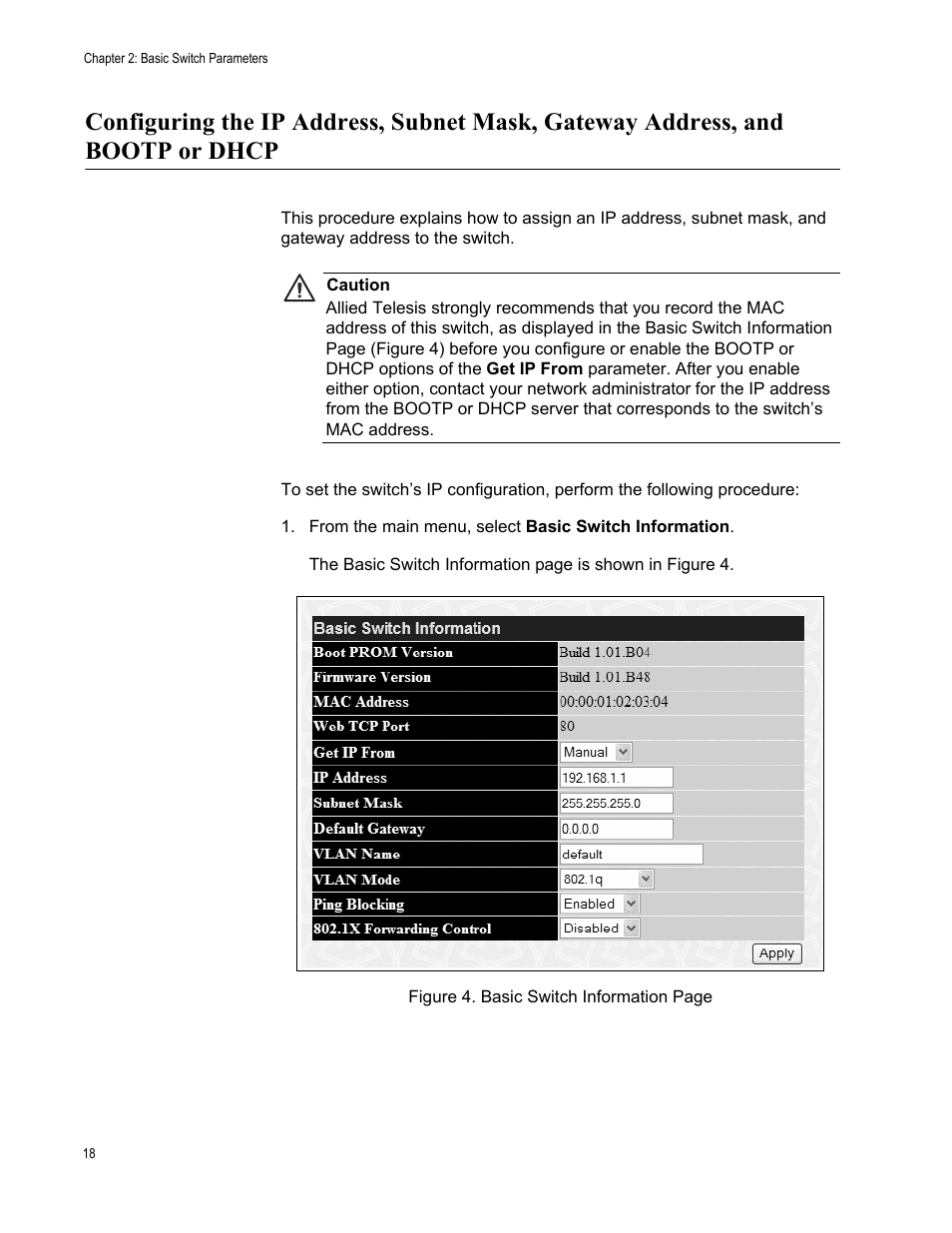 Allied Telesis AT-S82 User Manual | Page 18 / 76