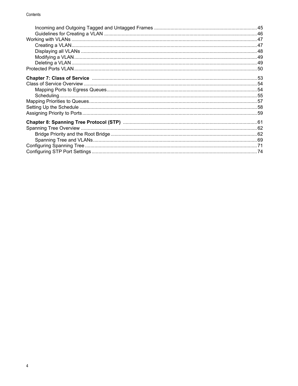 Allied Telesis AT-S82 User Manual | Page 4 / 76
