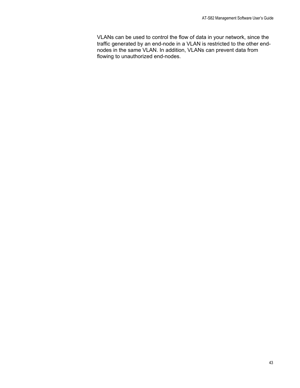 Allied Telesis AT-S82 User Manual | Page 43 / 76