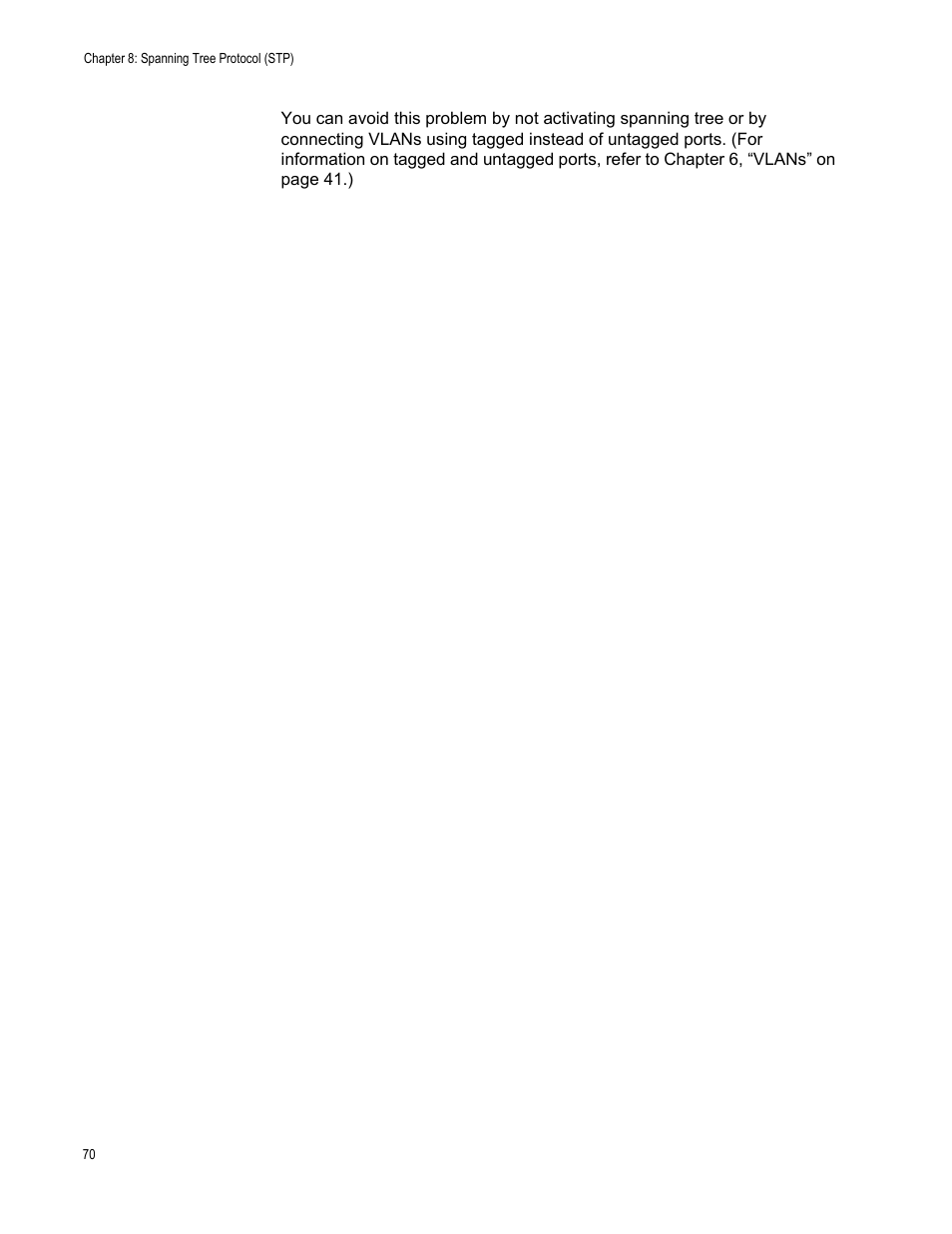 Allied Telesis AT-S82 User Manual | Page 70 / 76