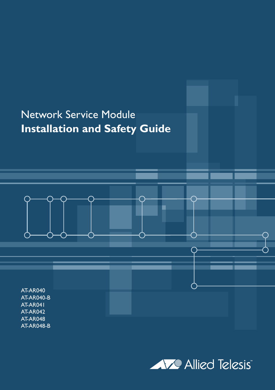 Allied Telesis AT-AR048-B User Manual | 13 pages