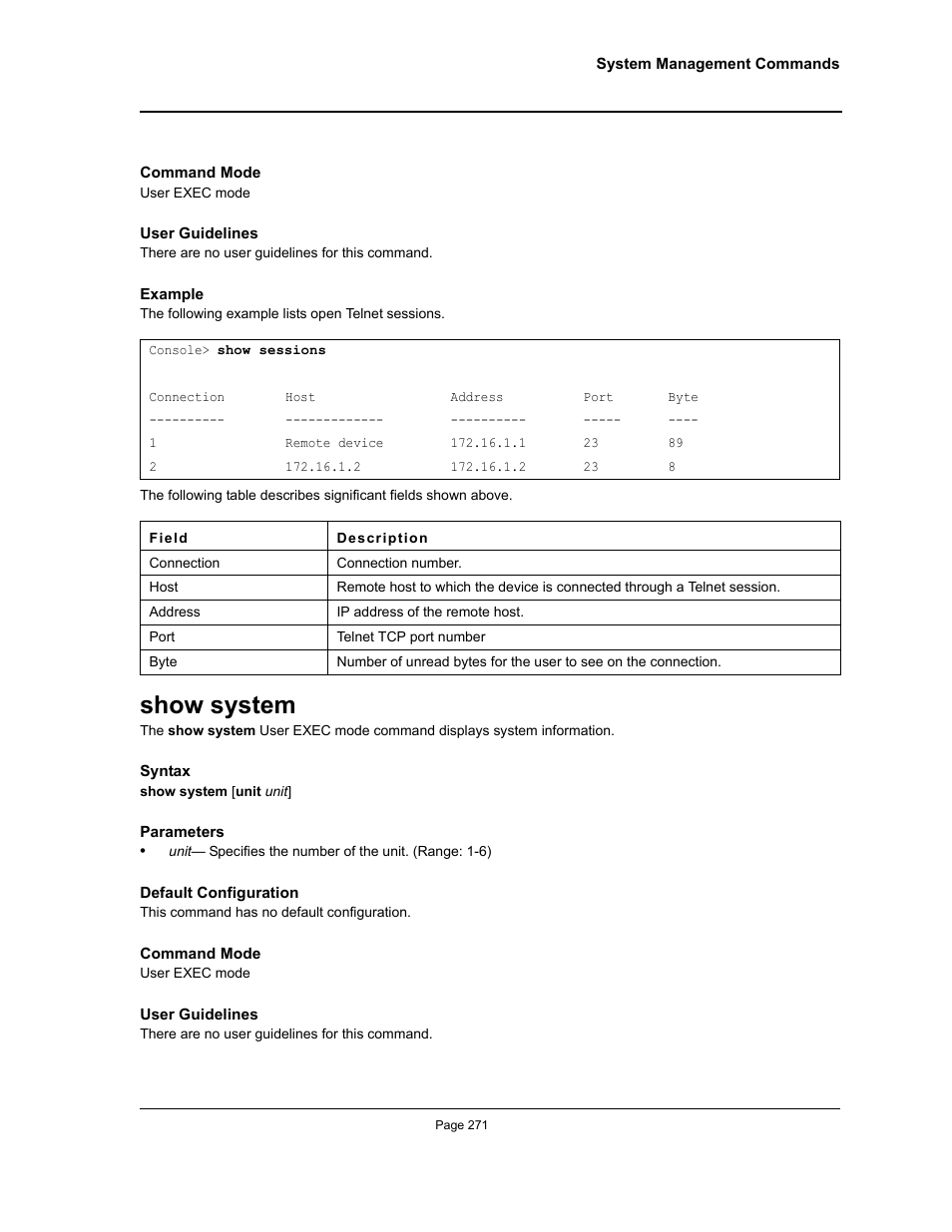 Show system | Allied Telesis AT-S95 CLI User Manual | Page 283 / 348