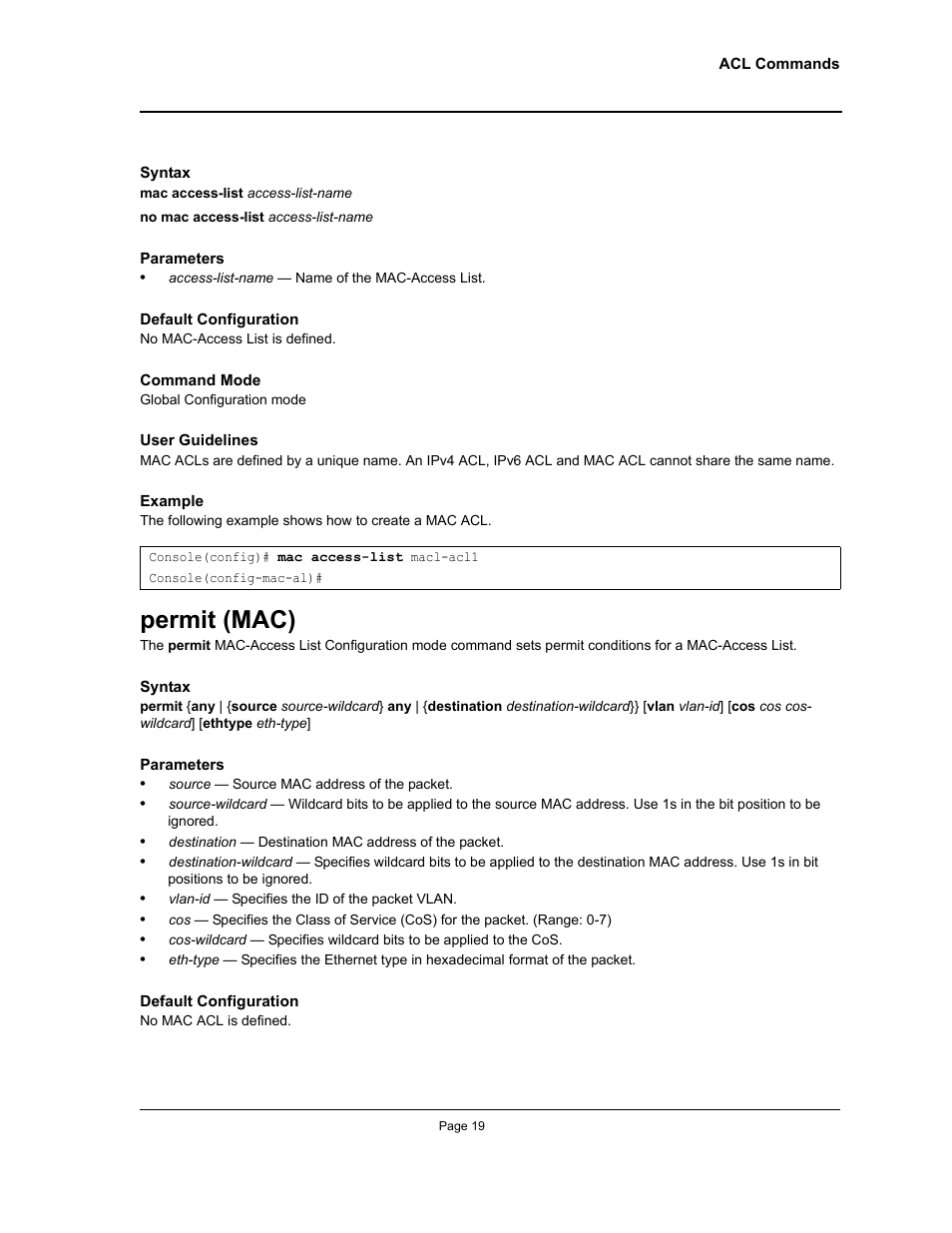 Permit (mac) | Allied Telesis AT-S95 CLI User Manual | Page 31 / 348
