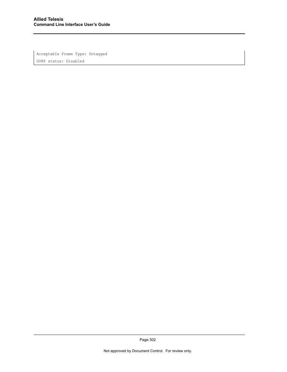 Allied Telesis AT-S95 CLI User Manual | Page 314 / 348