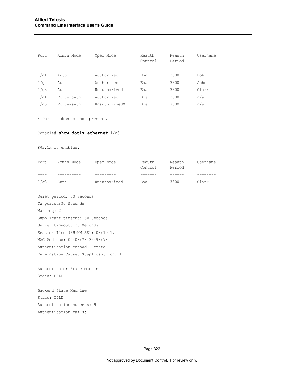 Allied Telesis AT-S95 CLI User Manual | Page 334 / 348