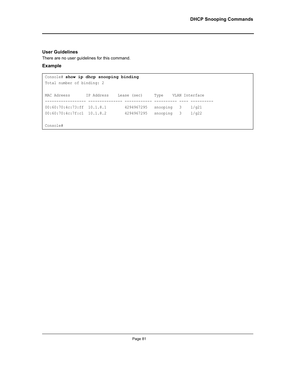 Allied Telesis AT-S95 CLI User Manual | Page 93 / 348