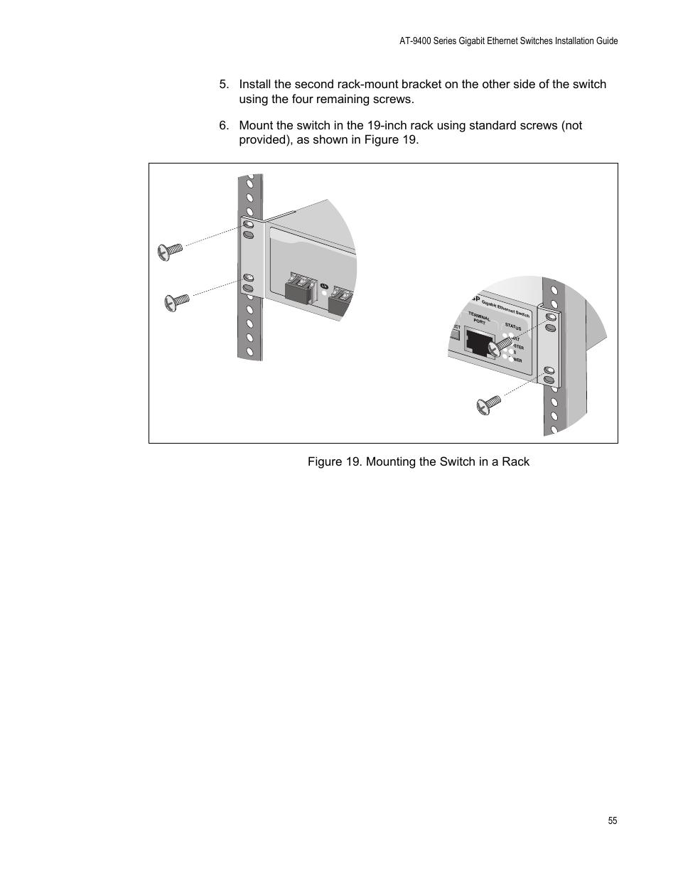 Allied Telesis AT-9448Ts/XP (Basic Layer 3) User Manual | Page 55 / 84