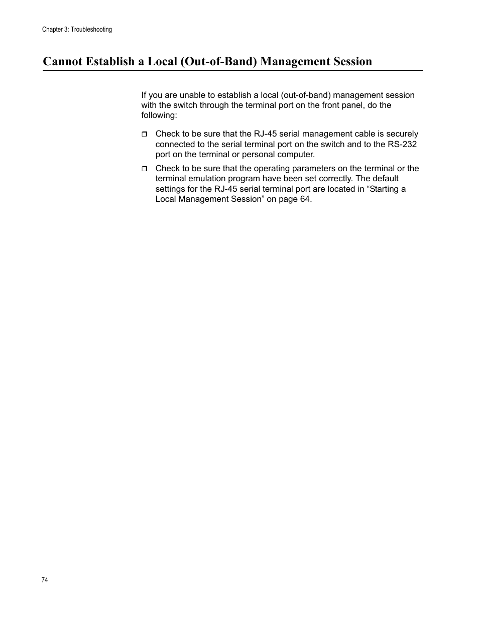 Allied Telesis AT-9448Ts/XP (Basic Layer 3) User Manual | Page 74 / 84
