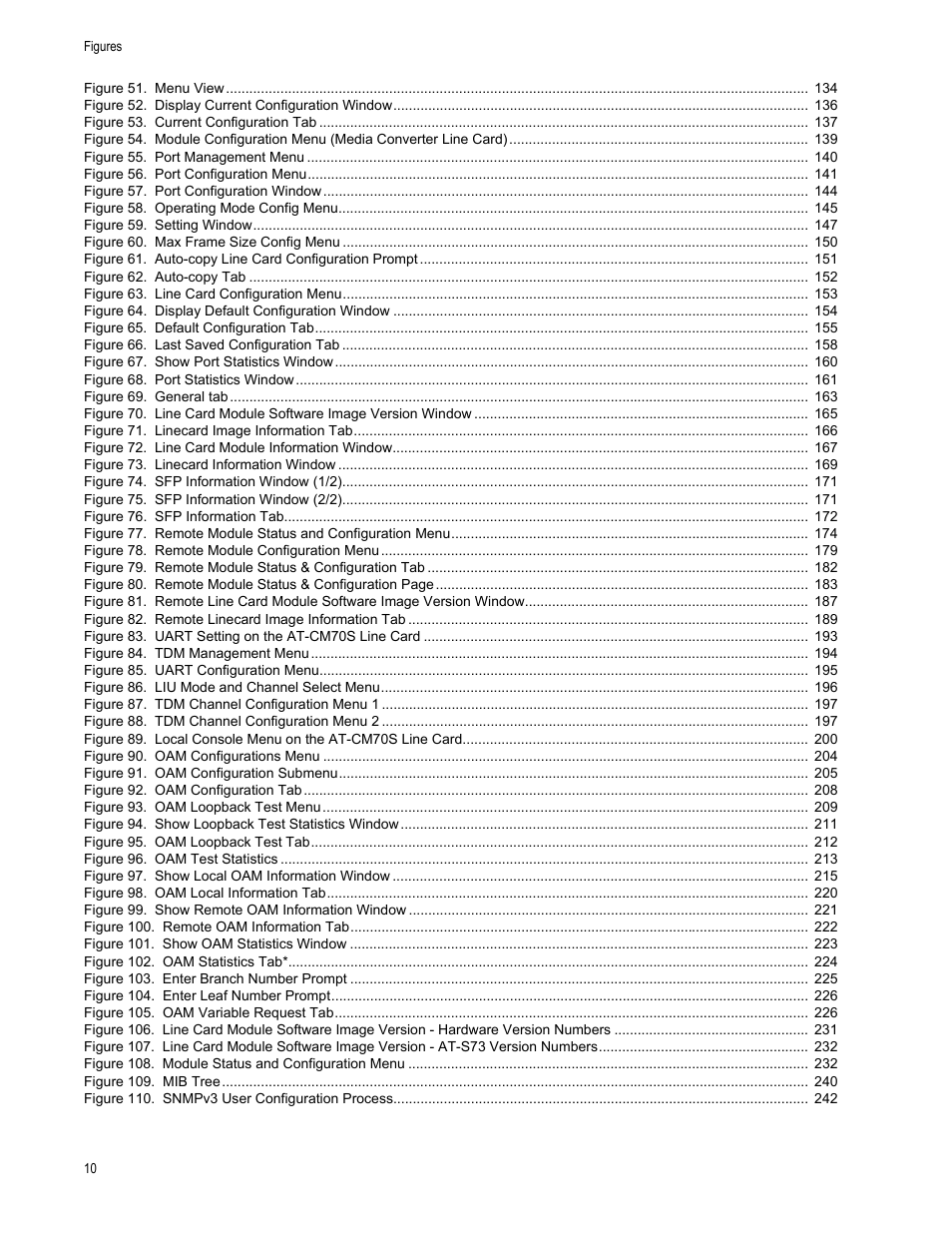 Allied Telesis AT-S99 User Manual | Page 10 / 320