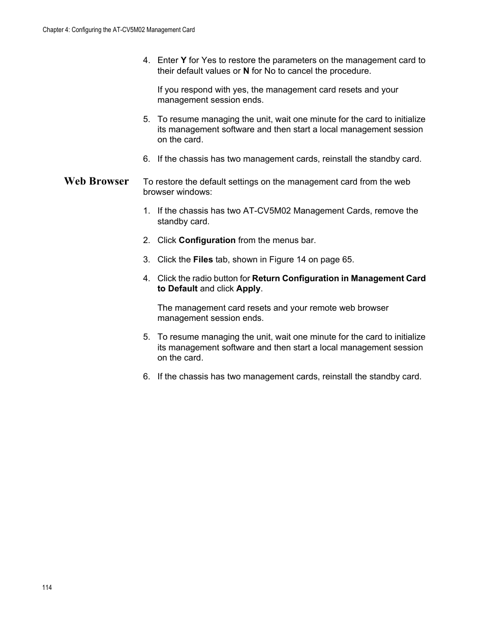 Web browser | Allied Telesis AT-S99 User Manual | Page 114 / 320