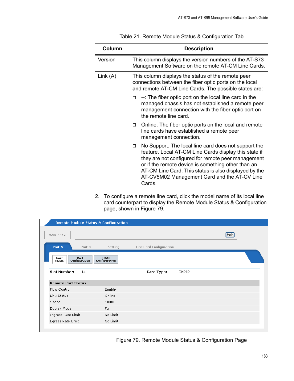 Allied Telesis AT-S99 User Manual | Page 183 / 320