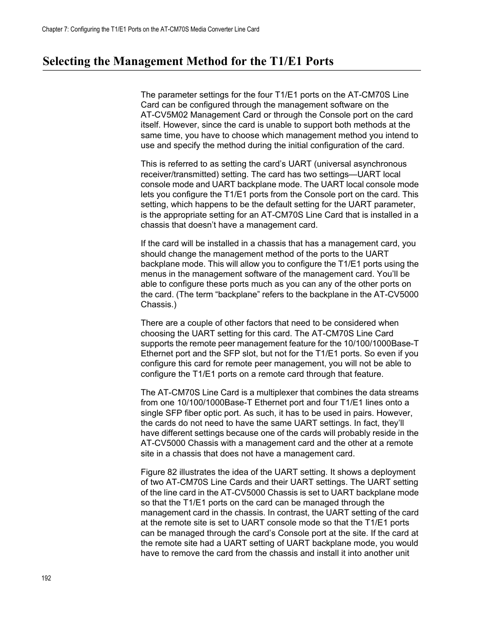 Allied Telesis AT-S99 User Manual | Page 192 / 320