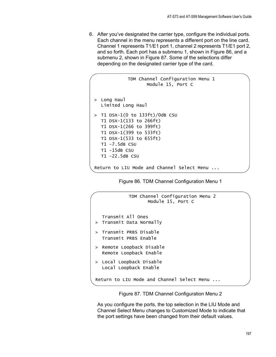 Allied Telesis AT-S99 User Manual | Page 197 / 320