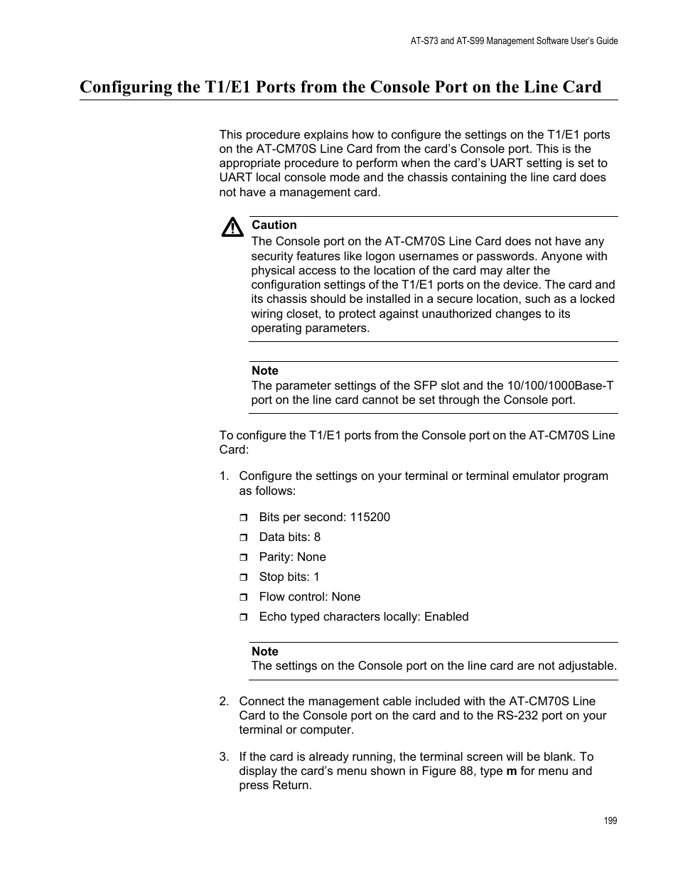 Allied Telesis AT-S99 User Manual | Page 199 / 320