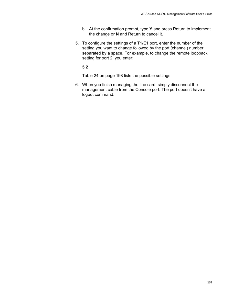 Allied Telesis AT-S99 User Manual | Page 201 / 320