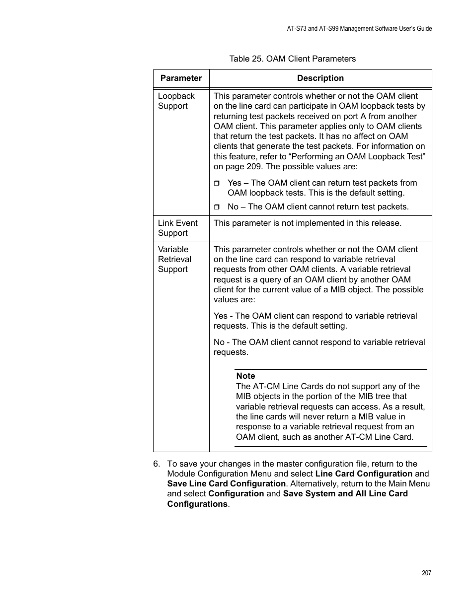 Allied Telesis AT-S99 User Manual | Page 207 / 320