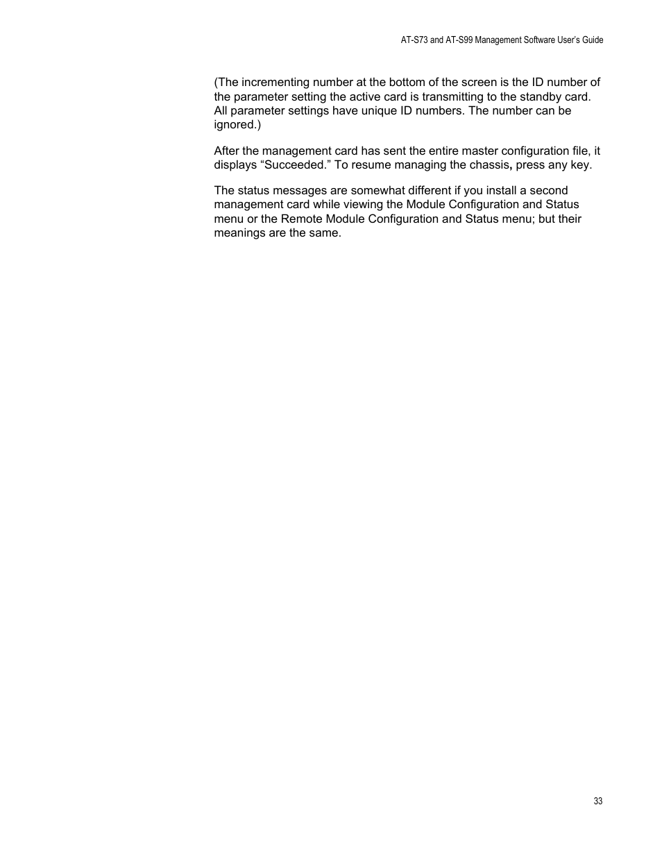 Allied Telesis AT-S99 User Manual | Page 33 / 320