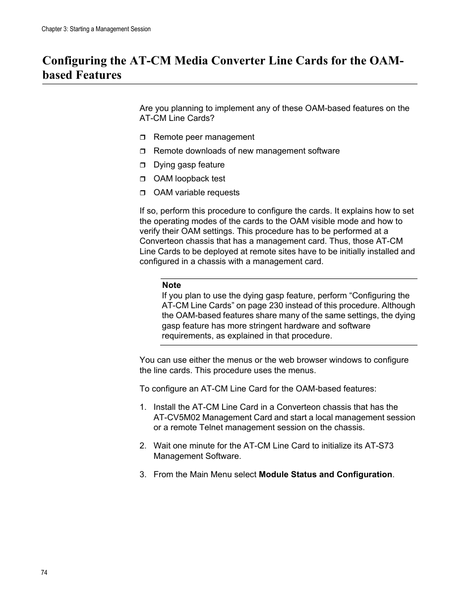 Allied Telesis AT-S99 User Manual | Page 74 / 320