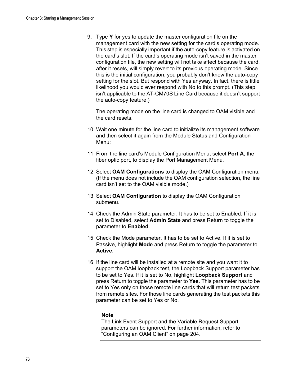 Allied Telesis AT-S99 User Manual | Page 76 / 320