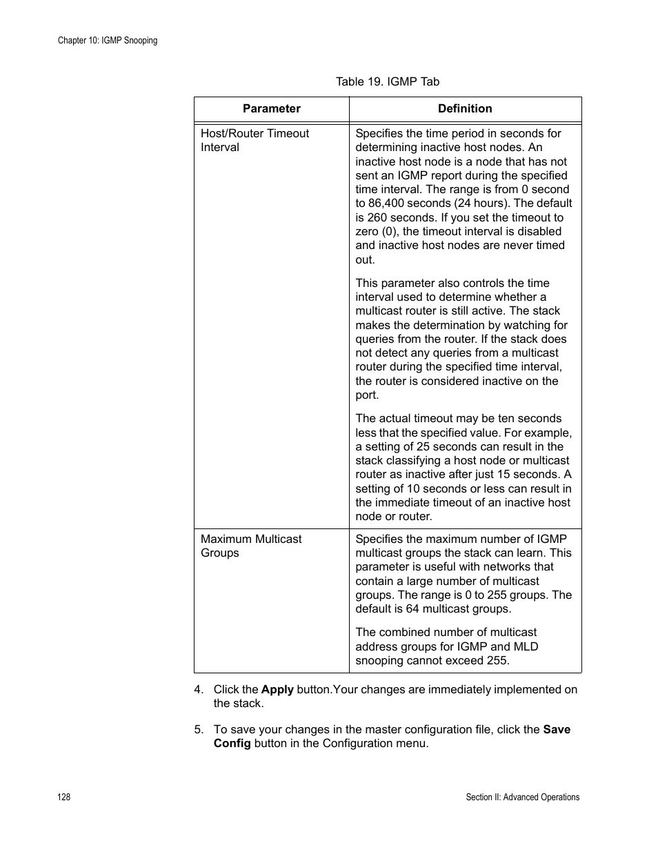 Allied Telesis AT-S63 User Manual | Page 128 / 246