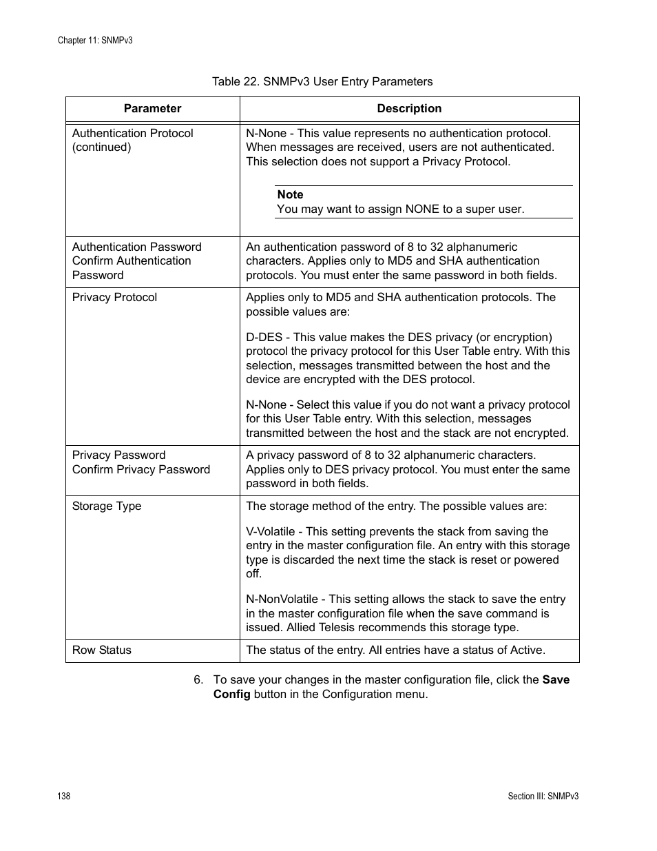 Allied Telesis AT-S63 User Manual | Page 138 / 246