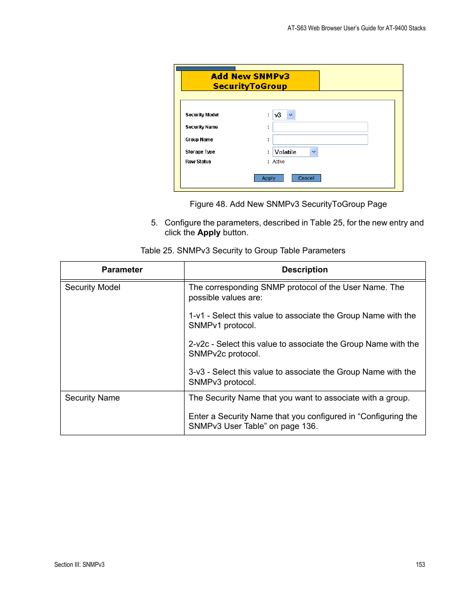 Figure 48 | Allied Telesis AT-S63 User Manual | Page 153 / 246