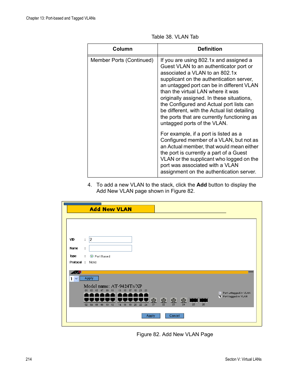 Allied Telesis AT-S63 User Manual | Page 214 / 246