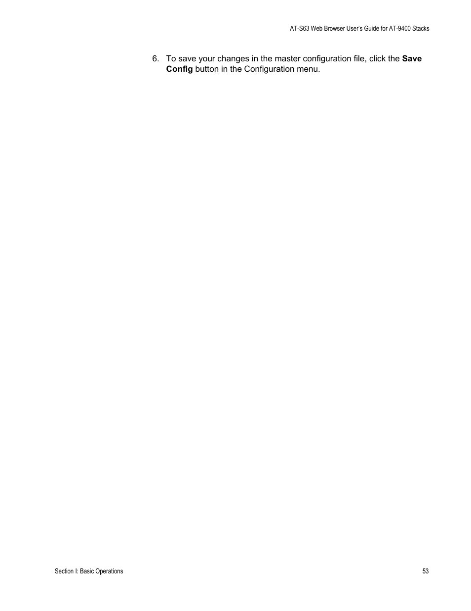 Allied Telesis AT-S63 User Manual | Page 53 / 246