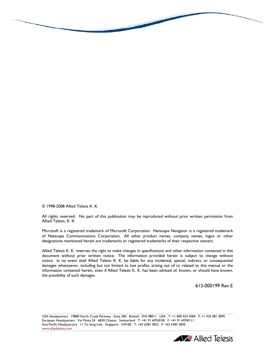 Allied Telesis AlliedView-EMS 3.11 AMIGO User Manual | Page 43 / 43