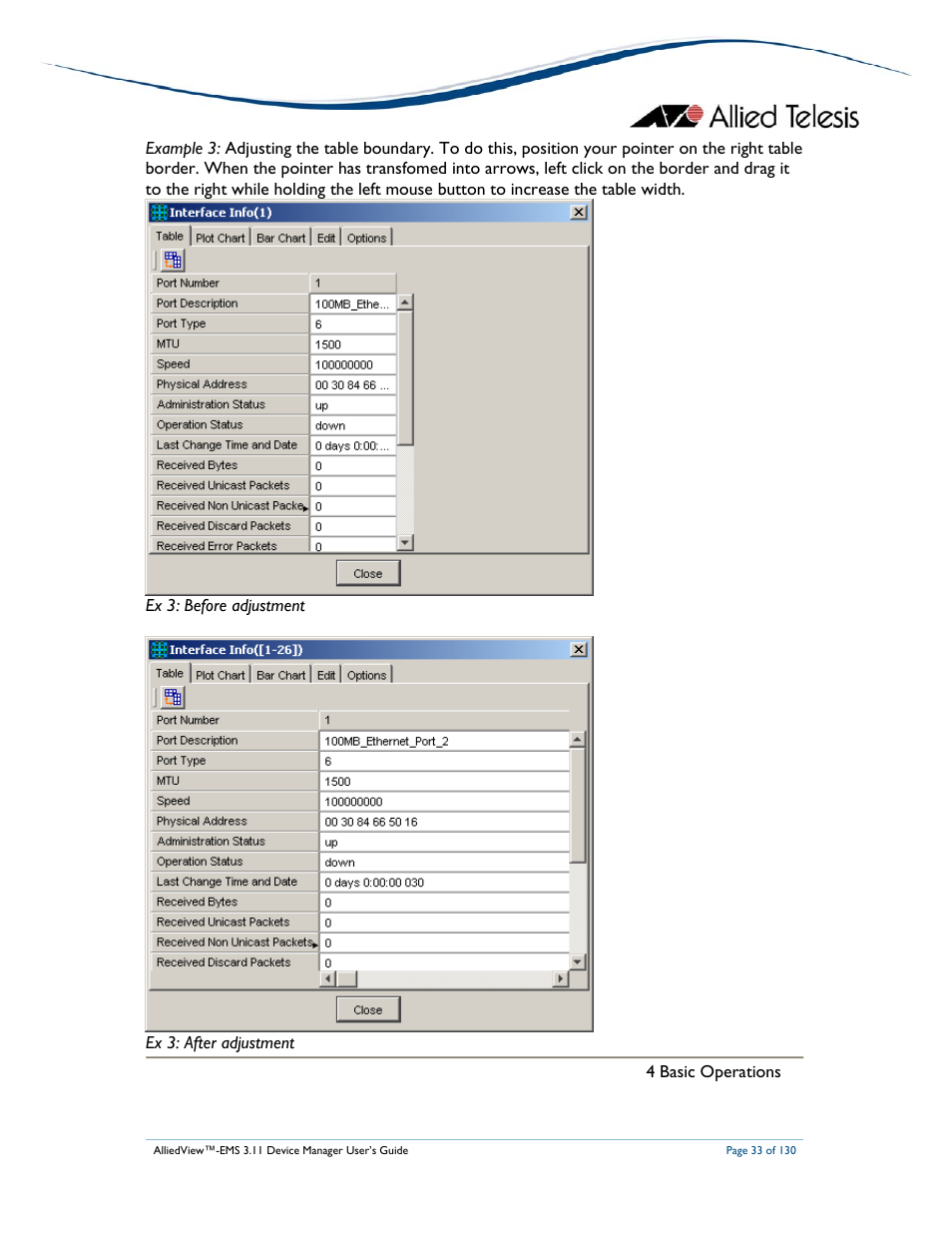 Allied Telesis AlliedView-EMS 3.11 DEVICE MANAGEMENT User Manual | Page 33 / 130